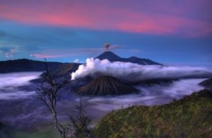 Beautiful view of the mountains and Divinity. 